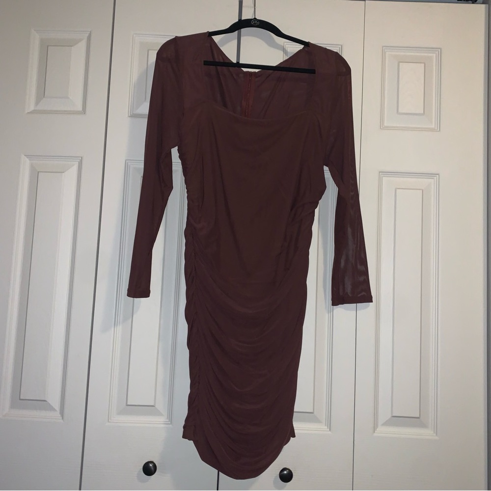 Bodycon Ruche Dress - Picture 2 of 2
